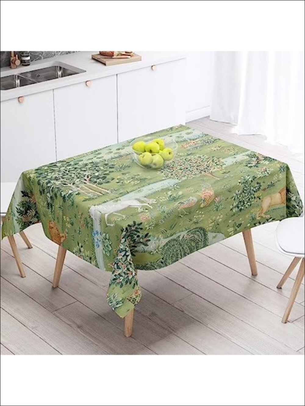 William Morris Tablecloth Waterproof Polyester Rectangle 60x120 Kitchen Dining